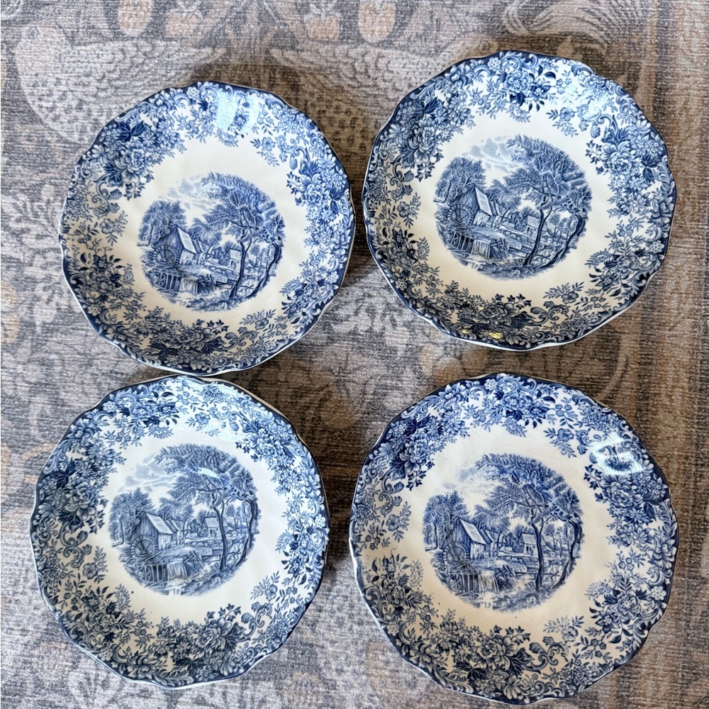 Johnson Brothers Mill Stream Tea Saucers